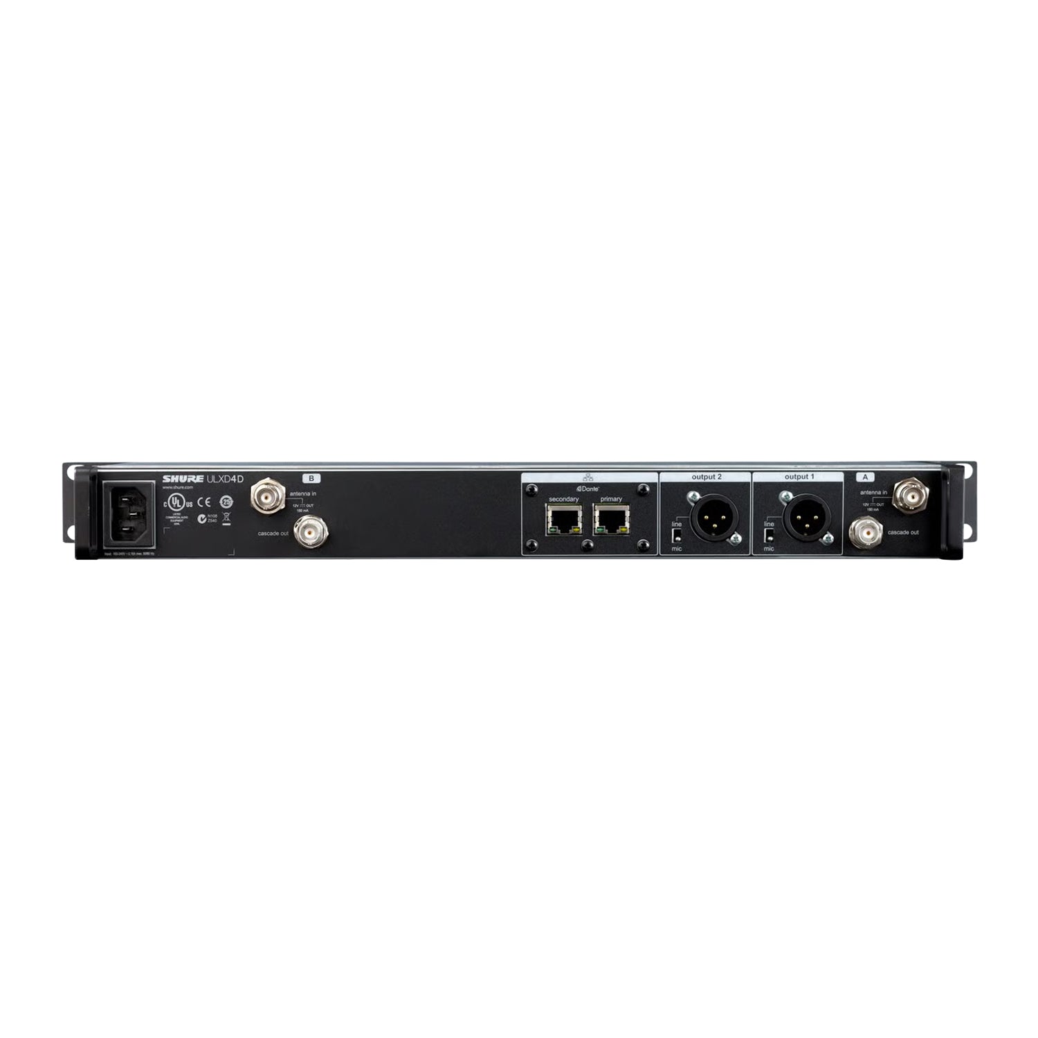 Shure ULXD4D Dual Wireless Receiver